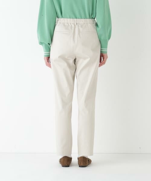 human woman / ヒューマンウーマン パンツ | ◆サテンストレッチ細身ストレートパンツ | 詳細10