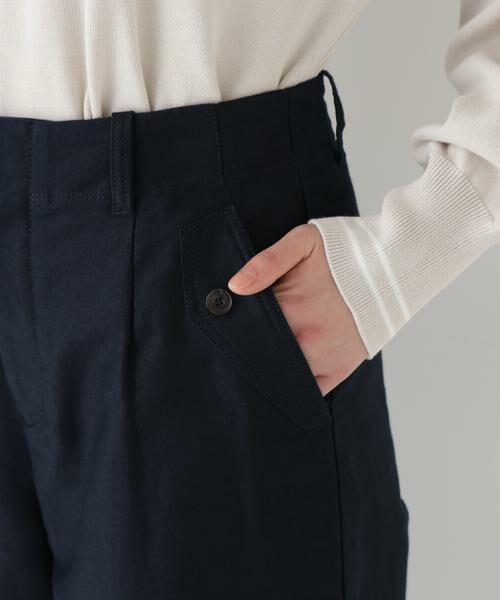 human woman / ヒューマンウーマン パンツ | ◆ライトモールスキンセミワイドパンツ | 詳細10