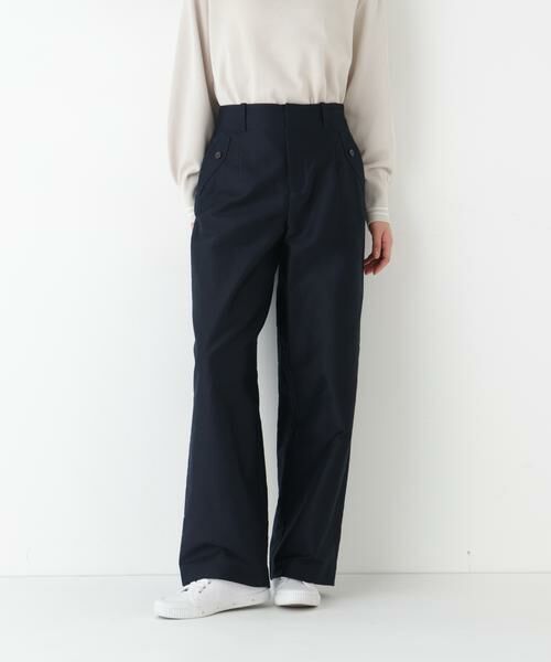 human woman / ヒューマンウーマン パンツ | ◆ライトモールスキンセミワイドパンツ | 詳細2