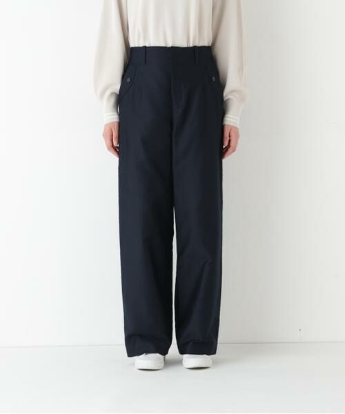 human woman / ヒューマンウーマン パンツ | ◆ライトモールスキンセミワイドパンツ | 詳細6