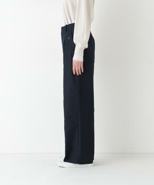 human woman / ヒューマンウーマン パンツ | ◆ライトモールスキンセミワイドパンツ | 詳細7