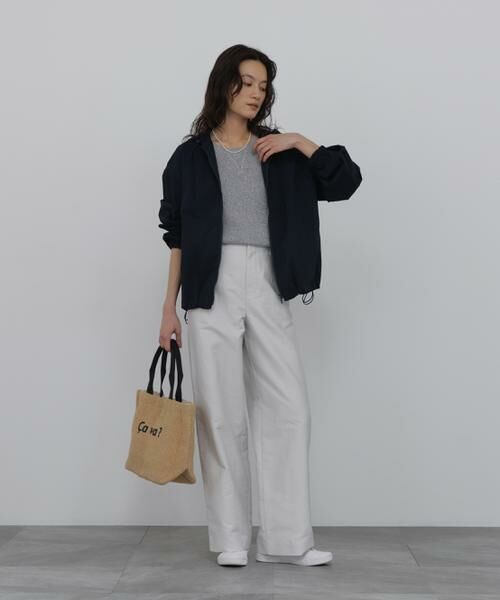 human woman / ヒューマンウーマン パンツ | ◆《マルチサイズ/ウォッシャブル》ライトモールスキンセミワイドパンツ | 詳細18