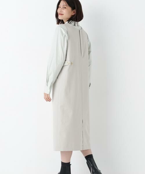 human woman / ヒューマンウーマン ワンピース | ◆ダブルクロスジャンスカ | 詳細2