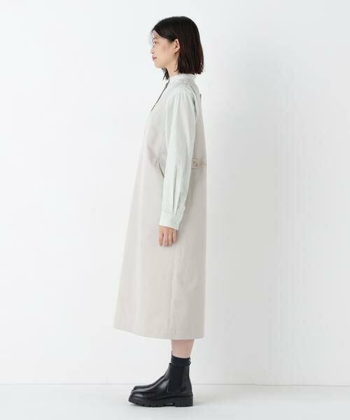 human woman / ヒューマンウーマン ワンピース | ◆ダブルクロスジャンスカ | 詳細6