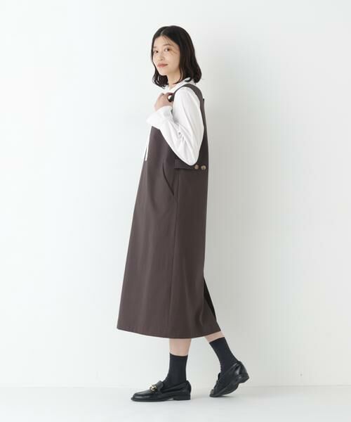 human woman / ヒューマンウーマン ワンピース | ◆ダブルクロスジャンスカ | 詳細18