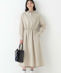 human woman / ヒューマンウーマン ワンピース | ◆ドロストシャツＯＰ