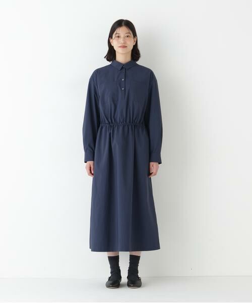 human woman / ヒューマンウーマン ワンピース | ◆ドロストシャツＯＰ | 詳細4