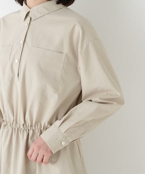 human woman / ヒューマンウーマン ワンピース | ◆ドロストシャツＯＰ | 詳細15