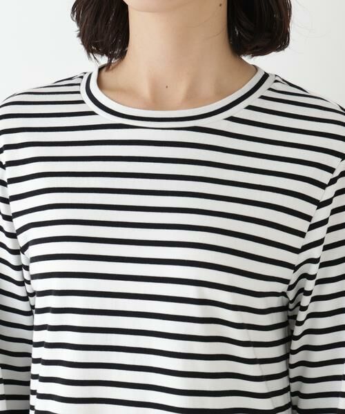 human woman / ヒューマンウーマン ワンピース | ◆ドッキングモックネックプルオーバーワンピース | 詳細14