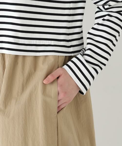 human woman / ヒューマンウーマン ワンピース | ◆ドッキングモックネックプルオーバーワンピース | 詳細16