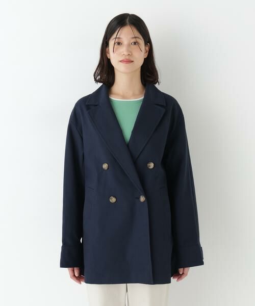 human woman / ヒューマンウーマン テーラードジャケット | ◆チノミディトレンチ | 詳細3