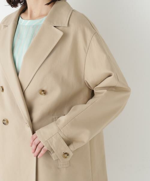 human woman / ヒューマンウーマン テーラードジャケット | ◆チノミディトレンチ | 詳細14