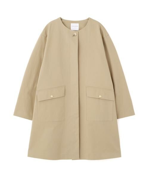 human woman / ヒューマンウーマン アウター | ◆ライナー付きフラップノーカラーコート | 詳細14