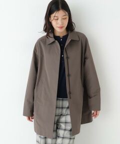 human woman / ヒューマンウーマン アウター | ◆弱撥水タフタステンカラーコート