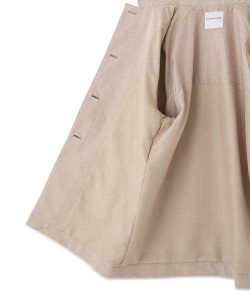 human woman / ヒューマンウーマン アウター | ◆弱撥水タフタステンカラーコート | 詳細12