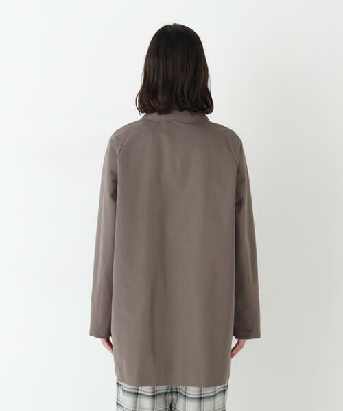 human woman / ヒューマンウーマン アウター | ◆弱撥水タフタステンカラーコート | 詳細17
