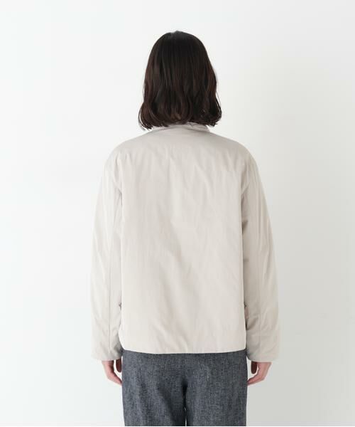human woman / ヒューマンウーマン アウター | ◆弱撥水タフタ中綿入りブルゾン | 詳細5
