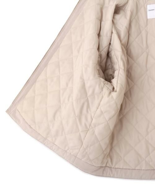 human woman / ヒューマンウーマン アウター | ◆弱撥水タフタ中綿入りブルゾン | 詳細6