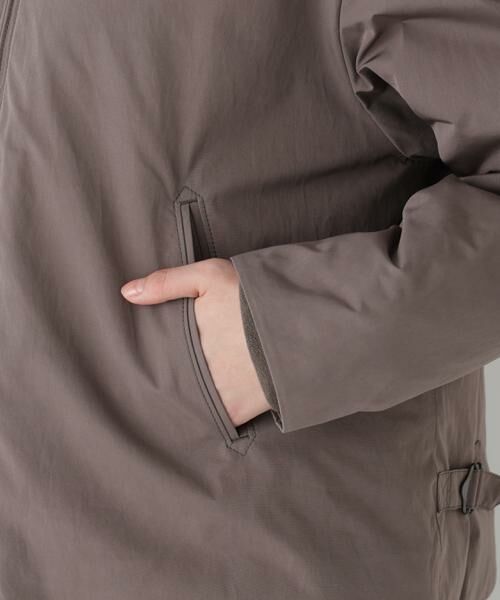 human woman / ヒューマンウーマン アウター | ◆弱撥水タフタ中綿入りブルゾン | 詳細15