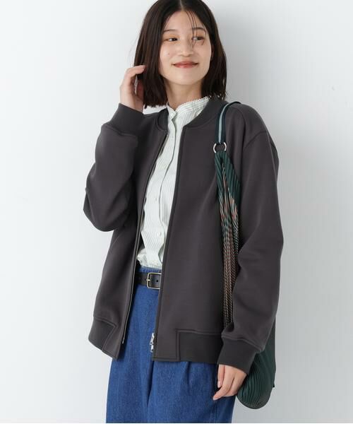human woman / ヒューマンウーマン ブルゾン | ◆ダンボールボンバーブルゾン | 詳細10