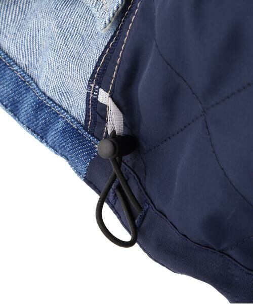 human woman / ヒューマンウーマン ブルゾン | ◆ソフトデニムドッキングブルゾン | 詳細8