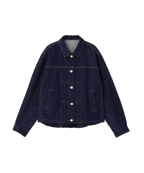 human woman / ヒューマンウーマン ブルゾン | ◆ソフトデニムドッキングブルゾン | 詳細10