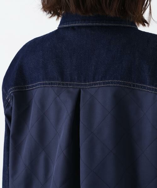 human woman / ヒューマンウーマン ブルゾン | ◆ソフトデニムドッキングブルゾン | 詳細20