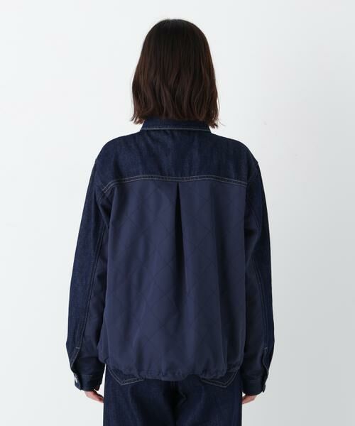 human woman / ヒューマンウーマン ブルゾン | ◆ソフトデニムドッキングブルゾン | 詳細16