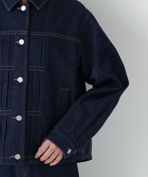 human woman / ヒューマンウーマン ブルゾン | ◆ソフトデニムドッキングブルゾン | 詳細18