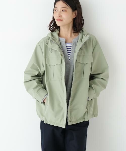 human woman / ヒューマンウーマン ブルゾン | ◆3レイヤーマウンテンパーカー(カーキ)