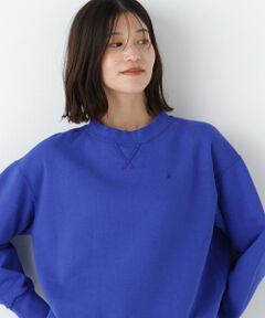 human woman / ヒューマンウーマン カットソー | ◆ロゴ刺繍カラースウェット