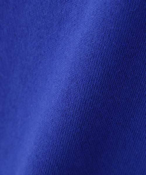 human woman / ヒューマンウーマン カットソー | ◆ロゴ刺繍カラースウェット | 詳細7