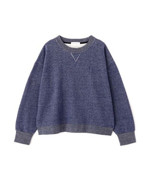 human woman / ヒューマンウーマン カットソー | ◆ロゴ刺繍カラースウェット | 詳細19