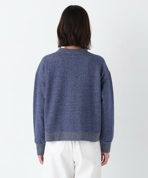 human woman / ヒューマンウーマン カットソー | ◆ロゴ刺繍カラースウェット | 詳細24