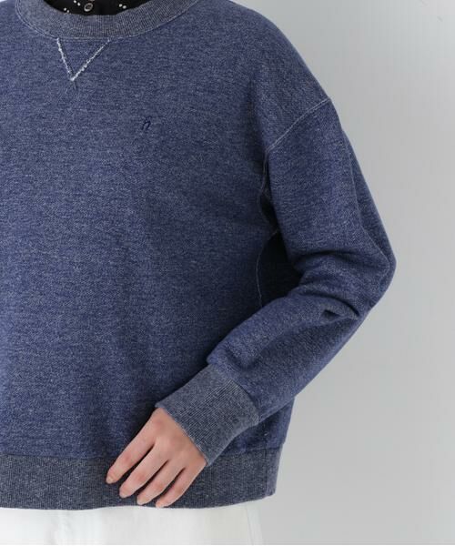 human woman / ヒューマンウーマン カットソー | ◆ロゴ刺繍カラースウェット | 詳細26