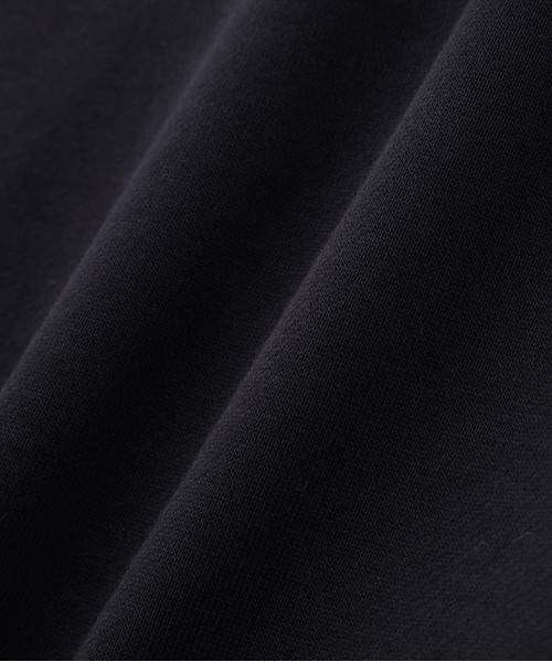 human woman / ヒューマンウーマン カットソー | ◆デニムドッキングフーディープルオーバー | 詳細5