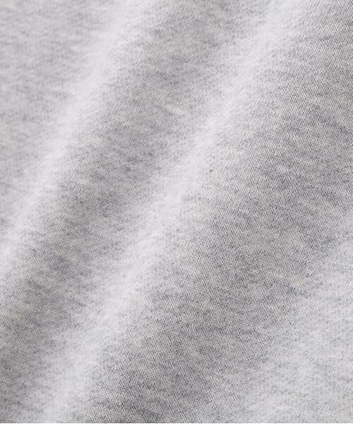 human woman / ヒューマンウーマン カットソー | ◆デニムドッキングフーディープルオーバー | 詳細18