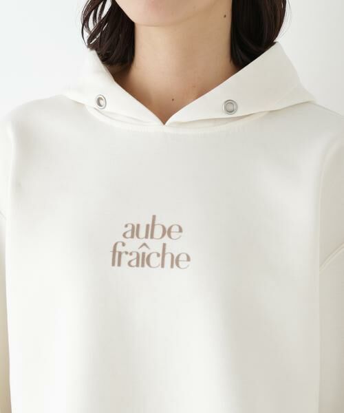 human woman / ヒューマンウーマン カットソー | ◆ロゴフーディーダンボールプルオーバー | 詳細12