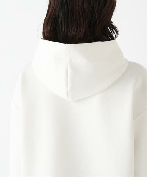 human woman / ヒューマンウーマン カットソー | ◆ロゴフーディーダンボールプルオーバー | 詳細15