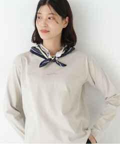 human woman / ヒューマンウーマン カットソー | ◆ロゴ長袖Ｔシャツ