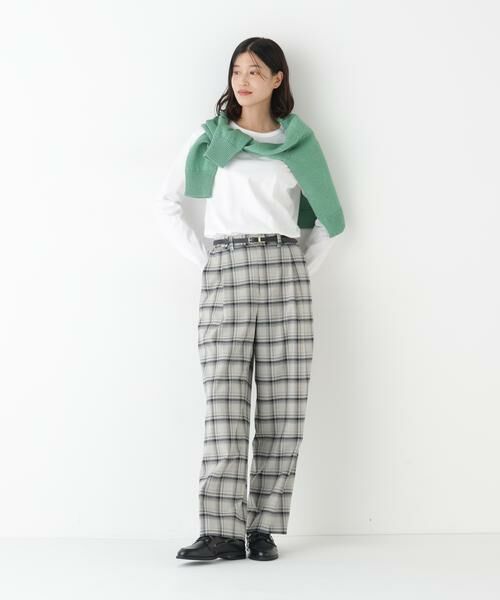 human woman / ヒューマンウーマン カットソー | ◆ロゴ長袖Ｔシャツ | 詳細8