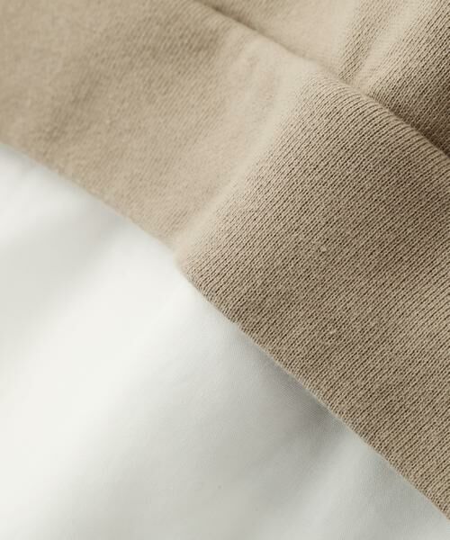 human woman / ヒューマンウーマン カットソー | ◆シャツテールドッキングプルオーバー | 詳細10