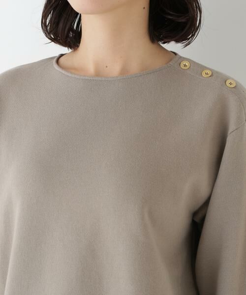human woman / ヒューマンウーマン カットソー | ◆シャツテールドッキングプルオーバー | 詳細7
