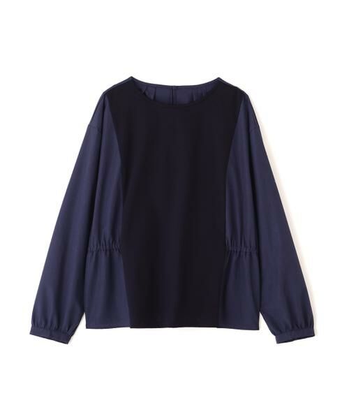 human woman / ヒューマンウーマン カットソー | ◆ドッキングドロストカットソー | 詳細1