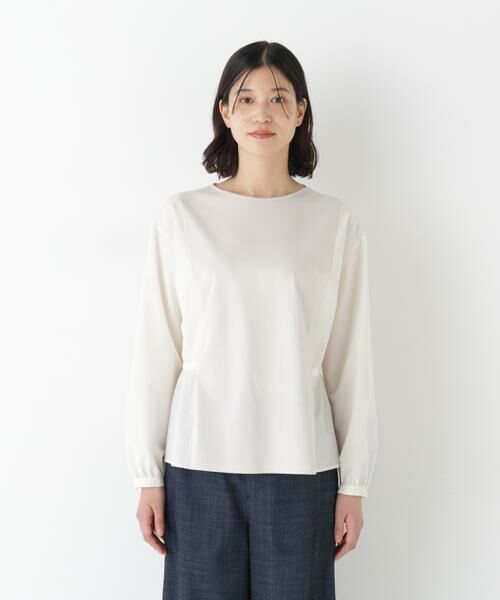 human woman / ヒューマンウーマン カットソー | ◆ドッキングドロストカットソー | 詳細9