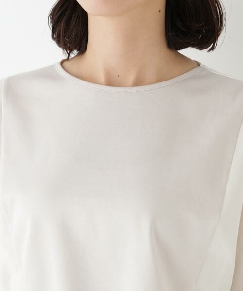 human woman / ヒューマンウーマン カットソー | ◆ドッキングドロストカットソー | 詳細12