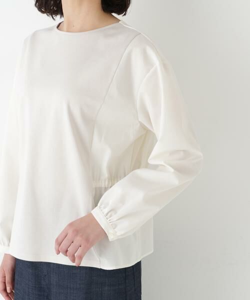 human woman / ヒューマンウーマン カットソー | ◆ドッキングドロストカットソー | 詳細13