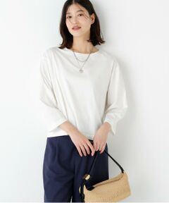 human woman / ヒューマンウーマン カットソー | ◆ハイゲージ長袖カットソー