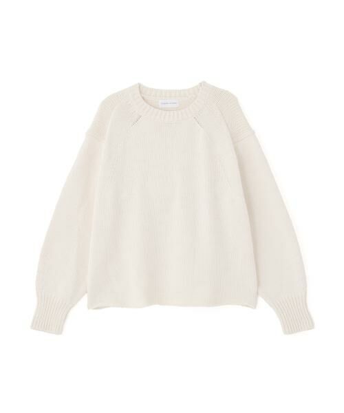 human woman / ヒューマンウーマン ニット・セーター | ◆コットンミックスローゲージニットプルオーバー | 詳細1