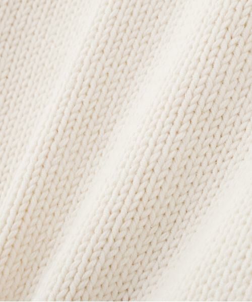 human woman / ヒューマンウーマン ニット・セーター | ◆コットンミックスローゲージニットプルオーバー | 詳細6
